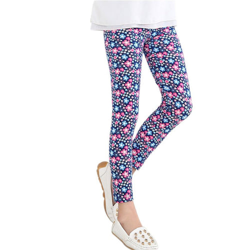 Girls Leggings Floral Printed 2-14Y
