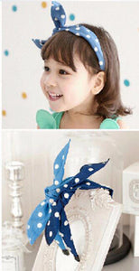 Polka Dot Bunny Headband for Kids