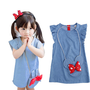 Girls Mini Dress Sleeveless 1-5T